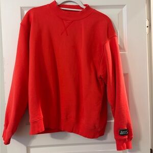 Daily Drills Fleece Vintage Crew in Heart